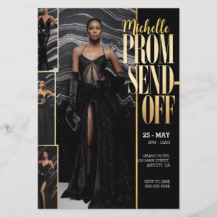 DIY Foto PROM SEND-OFF Luxuriös modisch Flyer