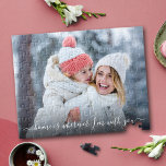 DIY Foto Zuhause ist mit Ihrem Skriptangebot Keepa<br><div class="desc">"Zuhause ist, wo immer ich bei dir bin." Bewundern Sie Ihre Lieben mit diesem einfachen, modernen, stilvollen Puzzle aus dem Foto mit einem handgeschriebenen Schriftzeichen-Zitat, das das hochgeschätzte Foto Ihrer Wahl überragt. Ein tolles Geschenk für sich selbst oder für Ihre Verwandten. Kommt in eine besondere Geschenkboxen. Ersetzen Sie dieses Foto...</div>