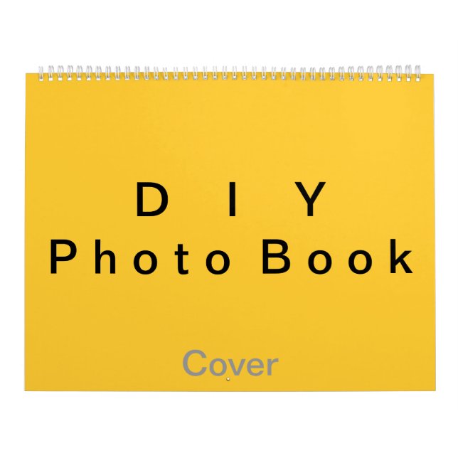 DIY ~ Fotobuch 26 Seiten / Größe 14 1/4" x 22" Kalender (Titelbild)