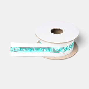 DIY Griechischer Schlüssel #4 & Hintergrundfarbe - Satinband