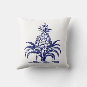 DIY Heraldic Ananas Coat of Arms Wappen SV Blue Kissen