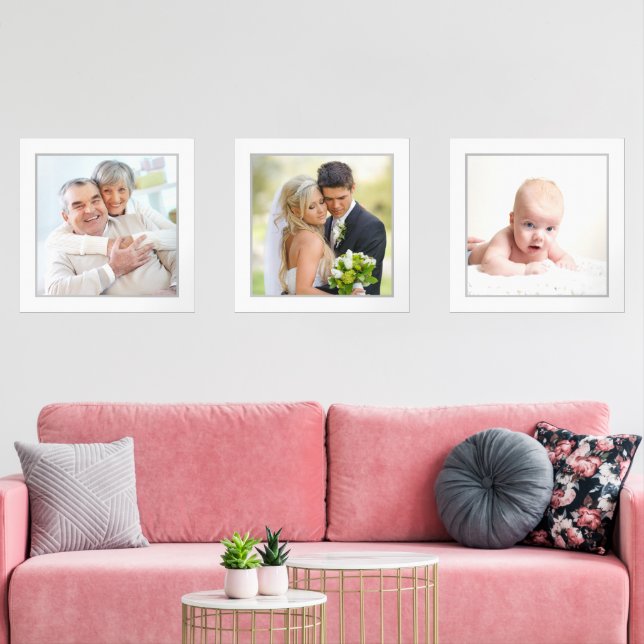DIY hinzufügen Sie Ihr eigenes Collage Foto Bilderwand Sets (Wohnzimmer)