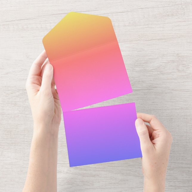 DIY Hinzufügen von Bild oder Text, um Ihren eigene All In One Einladung (Abreißen)