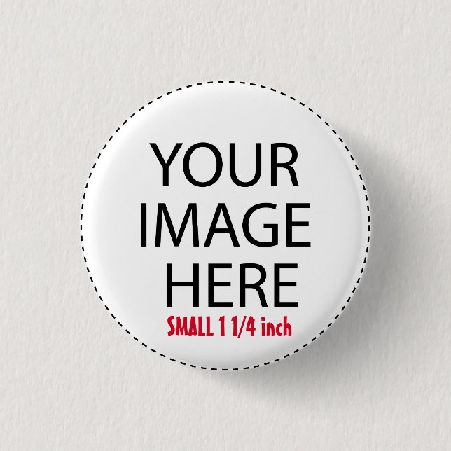 DIY kundenspezifische Zazzle Geschenkartikel Button (Vorderseite)