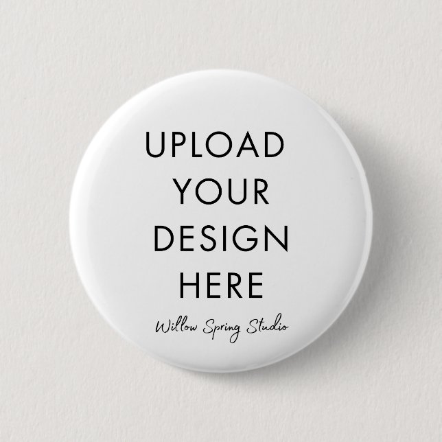 DIY Laden Sie Ihre eigenen Ausdrucke hoch  Button (Vorderseite)