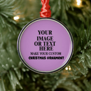 DIY macht Ihre eigenen Personalisierten Weihnachte Ornament Aus Metall