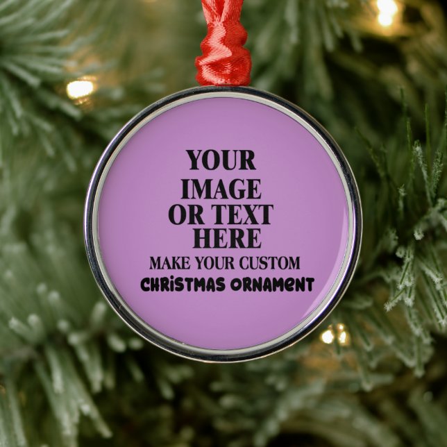 DIY macht Ihre eigenen Personalisierten Weihnachte Ornament Aus Metall (Baum)