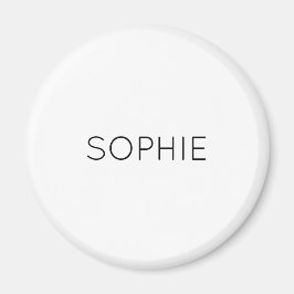 DIY Magnet | Benutzerdefinierter Text, Farbe, Name