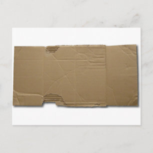 DIY-Pappschild Postkarte