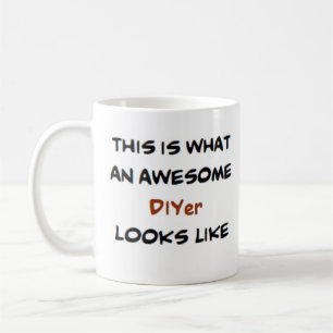 diy person, awesome kaffeetasse