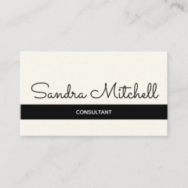 DIY Personalize Business Elegant Einfach lesen Visitenkarte