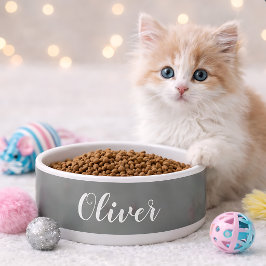 DIY Pet Bowl | Individuelle Name, Farbe, Text Napf