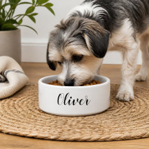 DIY Pet Bowl | Individuelle Name, Farbe, Text