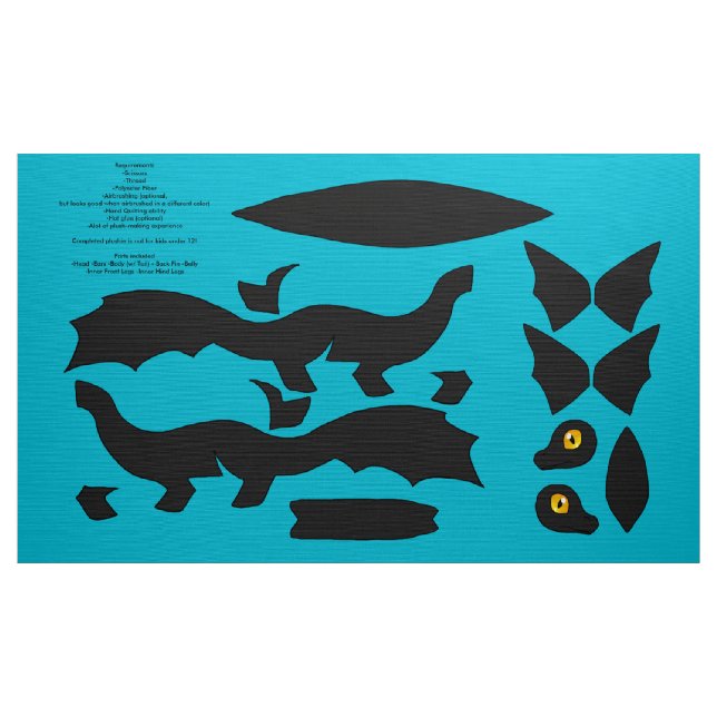 DIY schnitt und näht Koi Drachen Plushie - Stoff (Yard (91,4 cm))