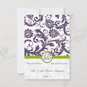 DIY Sie punktieren und falten Hochzeitsplatzkarten Einladung
