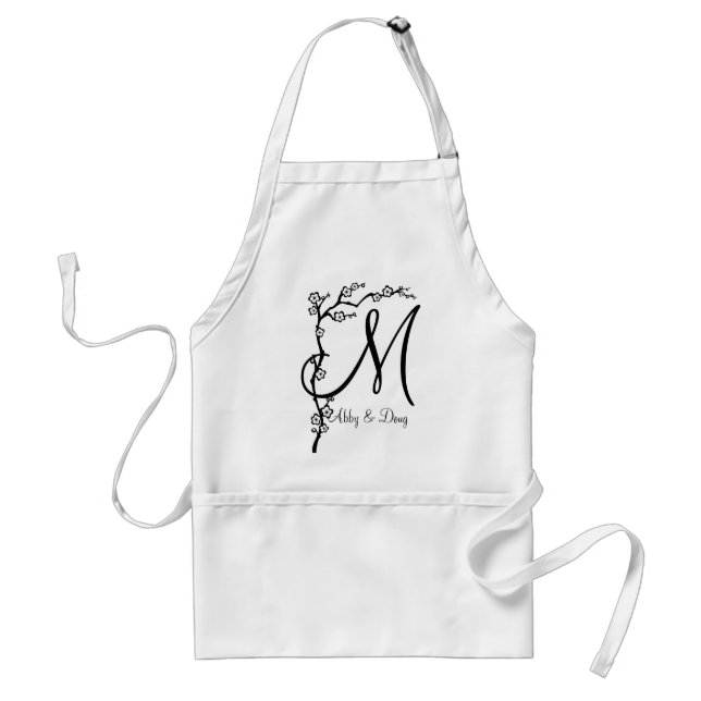 DIY Simple Cherry Blossom Branch Schürze (Vorne)