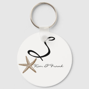 DIY Simple Starfish Monogram Schlüsselanhänger