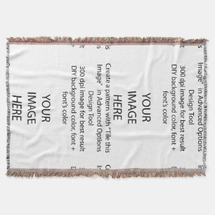 DIY Throw Blankets/DIY-Hintergrundfarbe Decke