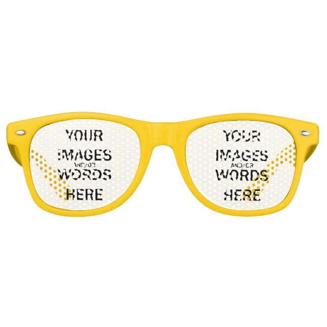 DIY - Unisex Eyewear / Marie Antoinette Sonnenbrille (Vorderseite)