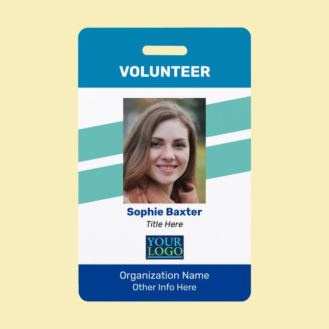 DIY Volunteer, Foto-Name-Logo und alle Infos Ausweis (Von Creator hochgeladen)