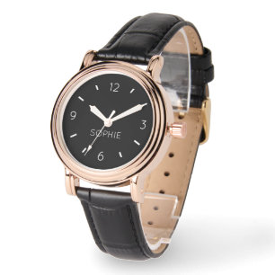 DIY Watch   Benutzerdefinierter Text, Name, Farbe Armbanduhr