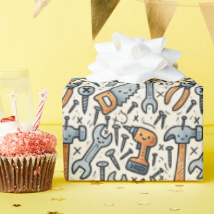 DIY-Werkzeuge Cartoon Kawaii Kunst Geschenkpapier
