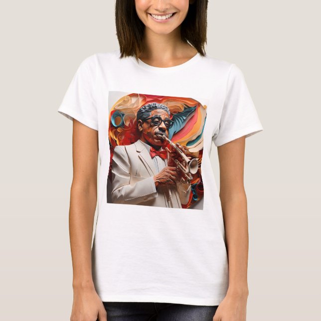 Dizzy Gillespie T-Shirt (Vorderseite)