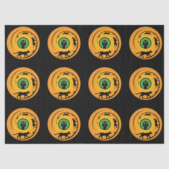 Dizzy Wheel Seidenpapier (Vorderseite)