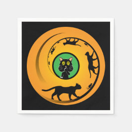 Dizzy Wheel Serviette