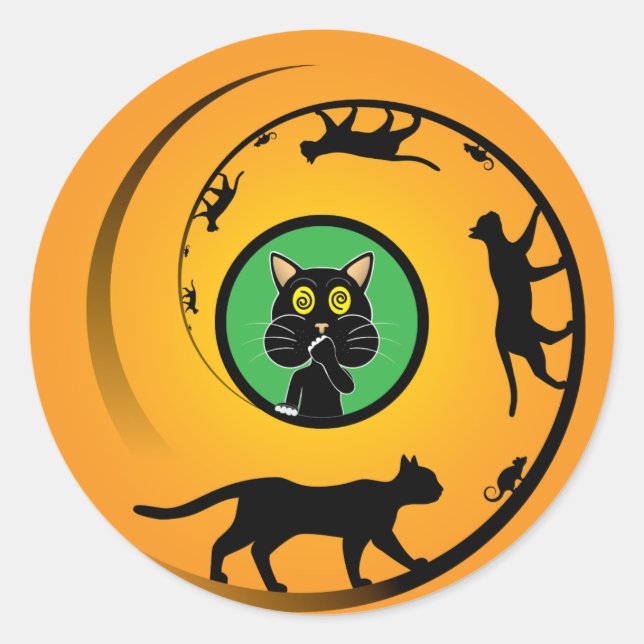 Dizzy Wheel Sticker (Vorderseite)