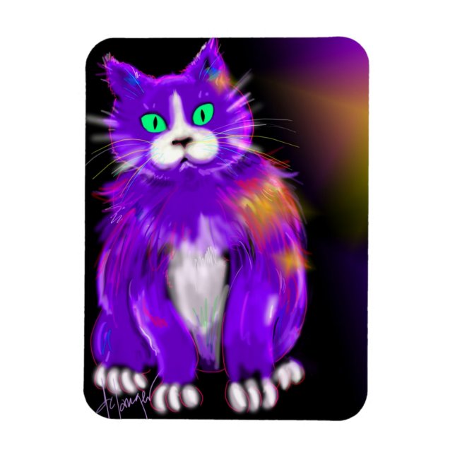 DizzyCats flexibler Magnet (Vertikal)