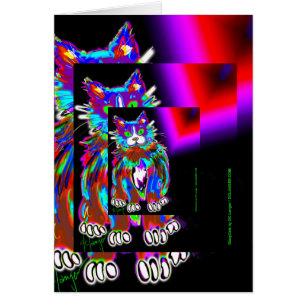 DizzyCats Karten, das verrückte psychische DizzyC