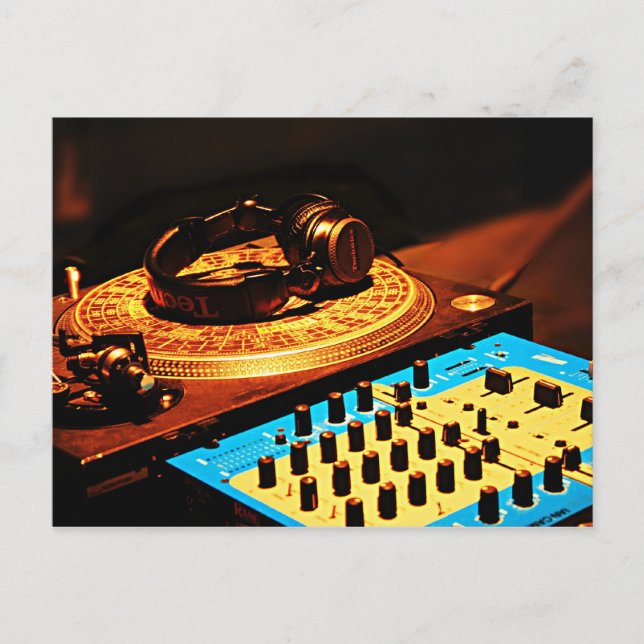 DJ 5 POSTKARTE (Vorderseite)