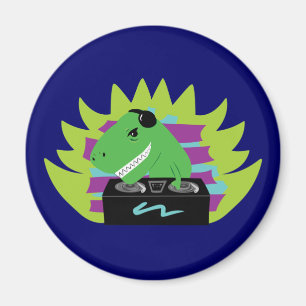 Dj-asaurus Rex Magnet