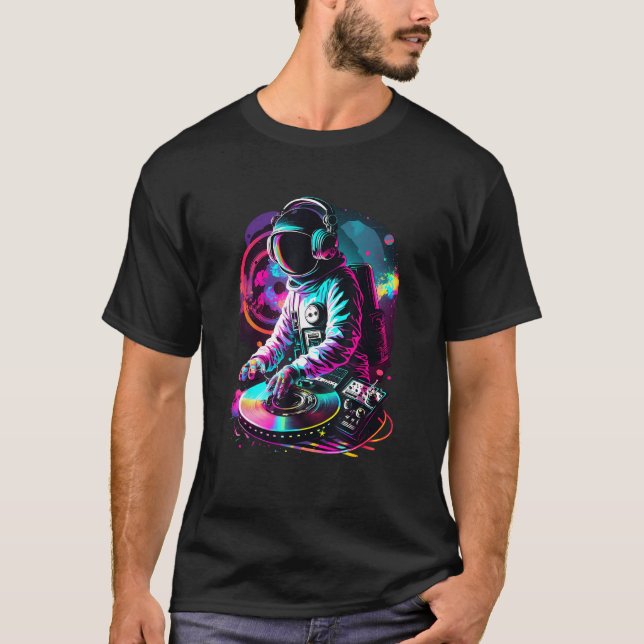 DJ Astronaut Shirt (Vorderseite)