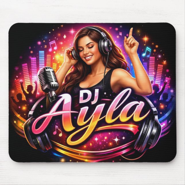 DJ AYLA 2 MOUSEPAD (Vorne)