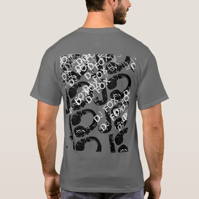 DJ benannt T-Shirt (Rückseite)