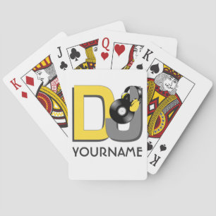 DJ benutzerdefinierte Spielkarten