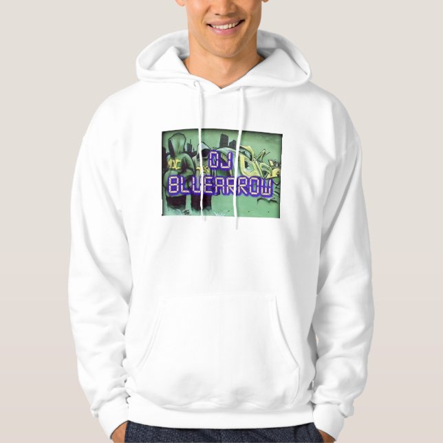 DJ Bluearrow Hoodie (Vorderseite)