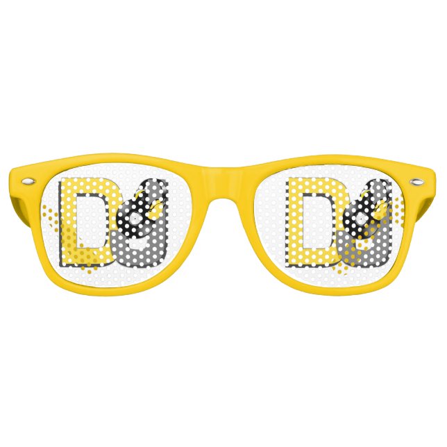 DJ-Brille für benutzerdefinierte Party Sonnenbrille (Vorderseite)