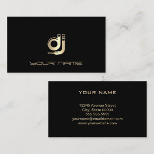 DJ Business Card Visitenkarte