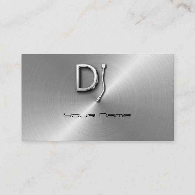 DJ Business Card Visitenkarte (Vorderseite)