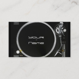 DJ Business Card Visitenkarte