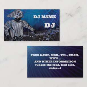 DJ Business Card Visitenkarte