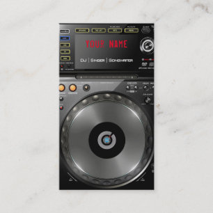DJ Business Card Visitenkarte