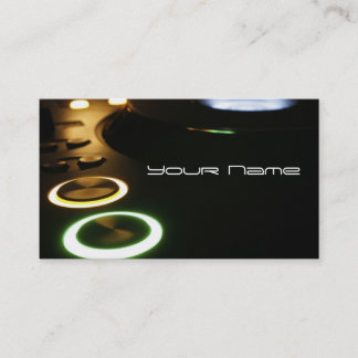 DJ Business Card Visitenkarte