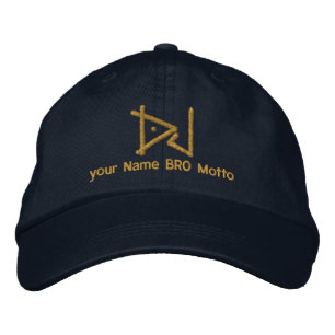 DJ Casquette personnalisable Votre propre texte Br