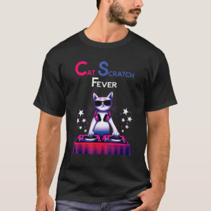 DJ Cat House Musik - Katzenkratzfieber T-Shirt