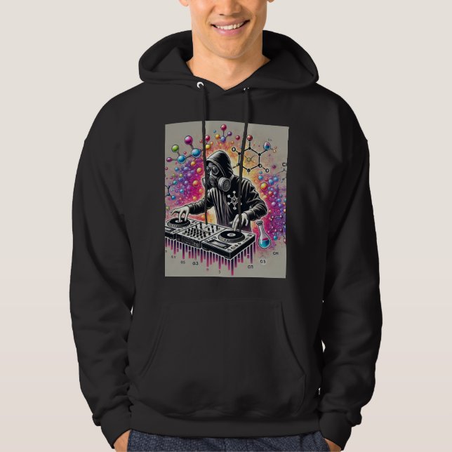 DJ Chemist: Mixing Beats T - Shirt Design (Vorderseite)