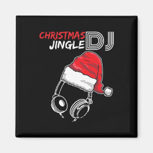 Dj Christmas Jingle Zitat - Funny Geschenke und pr Magnet